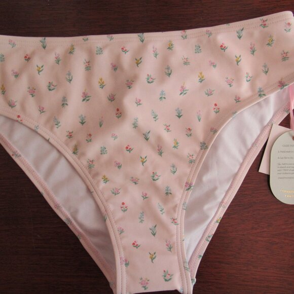 SweetHoney Other - NWT SweetHoney Pink w/Tiny Flower Bouquets Swim Bottoms (Size X-Small)